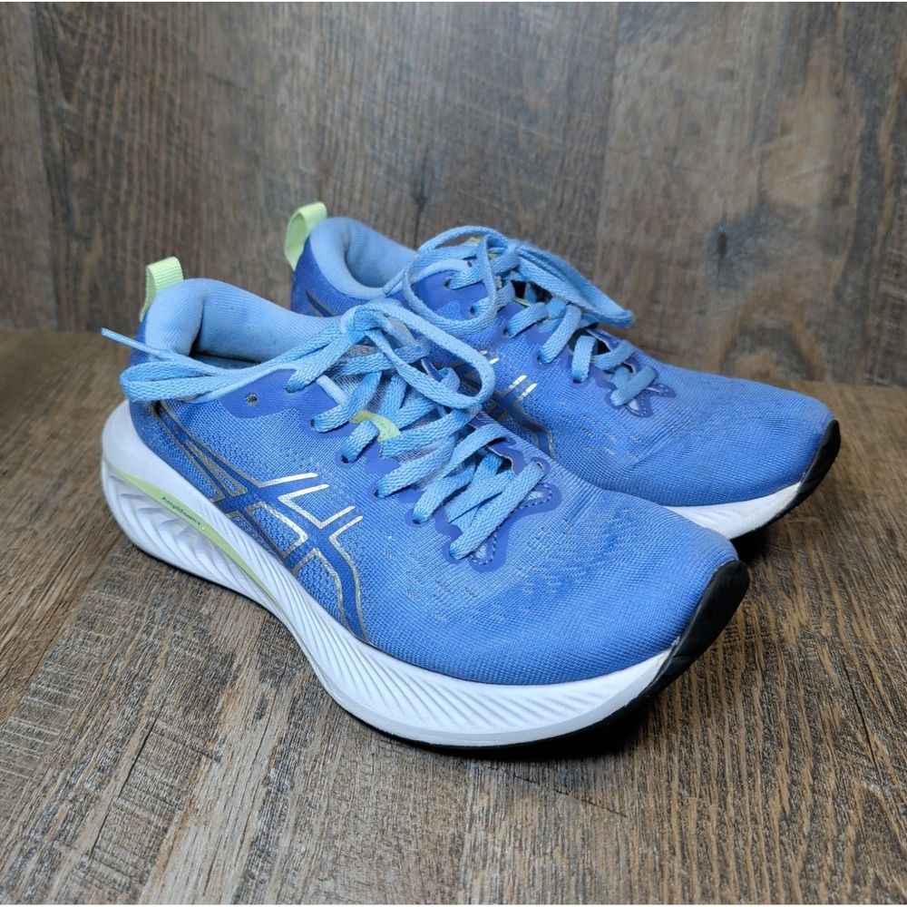 Asics Gel Excite 10 Womens Size 6 Blue White Road Athletic Running Sneakers